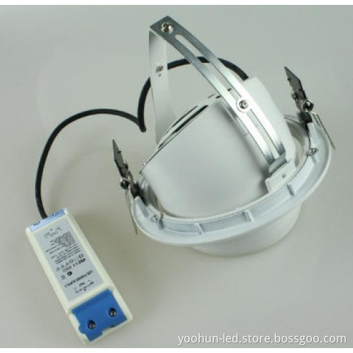 2014 TUV GS & SAA 20w(10-30w) dimmable cob downlight adjust Gimbal